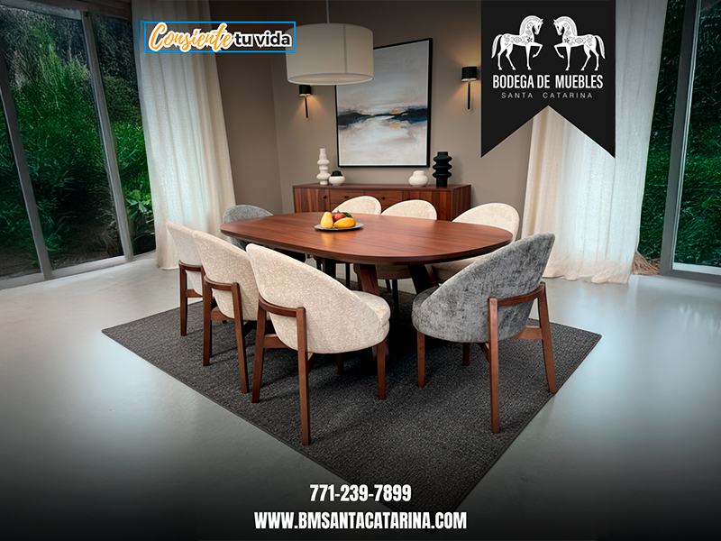 Antecomedor Paris 8 sillas